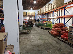 北京食品厂蔬菜库房臭氧消毒
